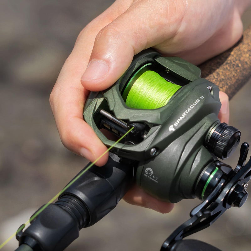 KastKing Destron Braided Fishing Line, Grass Green, 15LB, 300Yds - Image 4